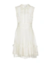 Ainea Short Dress In White