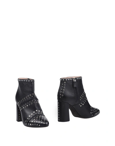 Lanvin Ankle Boots In Black