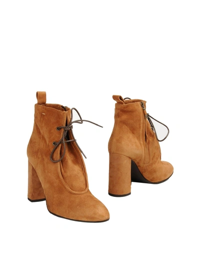 Alberto Fermani Ankle Boot In Camel