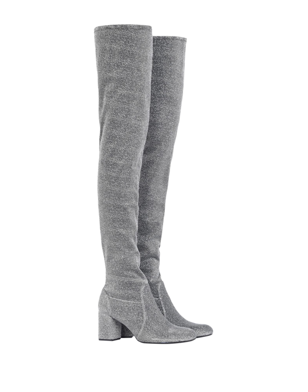 Schutz Boots In Grey | ModeSens