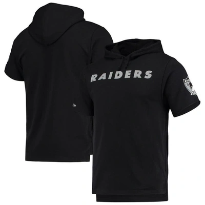 Mitchell & Ness Men's  Black Las Vegas Raiders Game Day Hoodie T-shirt