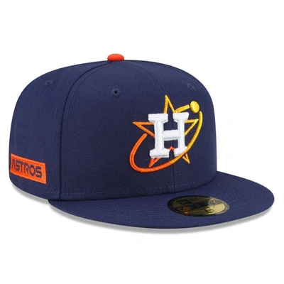 New Era Navy Houston Astros 2022 City Connect 59fifty Fitted Hat