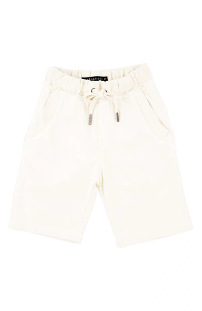 Miki Miette Kids' Rusty Sweat Shorts In White