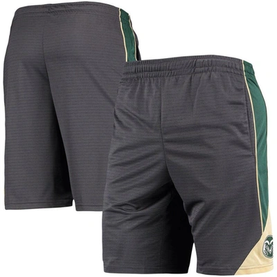 Colosseum Charcoal Colorado State Rams Team Turnover Shorts