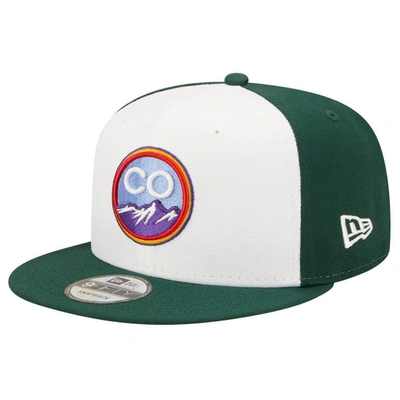 New Era Kids' Youth  White Colorado Rockies 2022 City Connect 9fifty Snapback Adjustable Hat