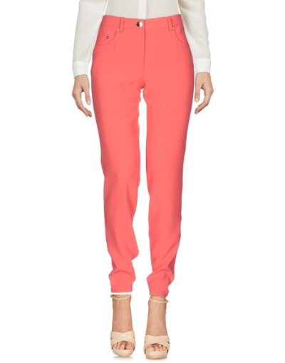 Boutique Moschino Casual Pants In Coral