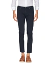 Grey Daniele Alessandrini Casual Pants In Dark Blue