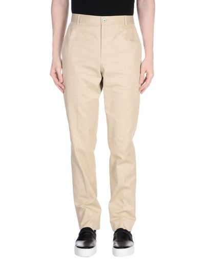 Thom Browne Casual Pants In Beige