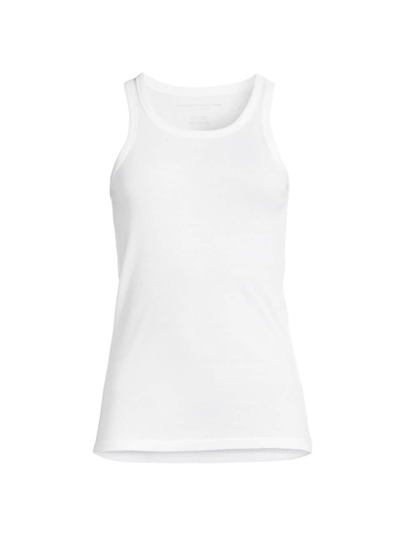 Majestic Lyocell Cotton Tank Top In Milk