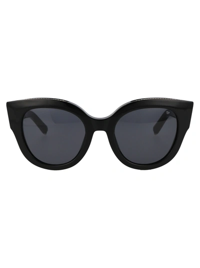 Philipp Plein Plein Nobile Milan Sunglasses In 0700 Black