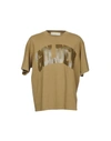 Golden Goose T-shirts In Military Green