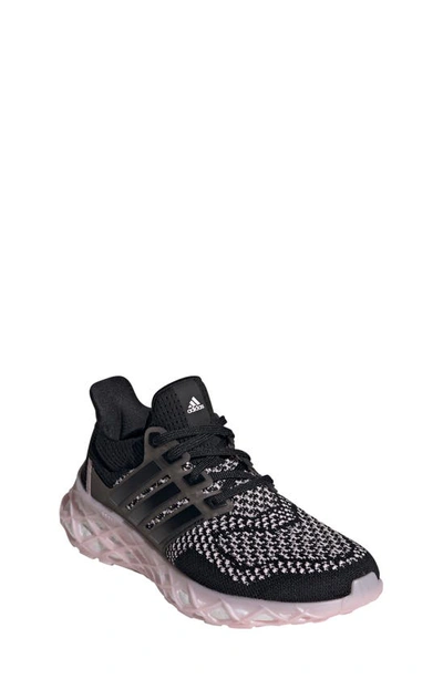 Adidas Originals Adidas Big Kids' Ultraboost Web Dna Casual Shoes In Black/pink