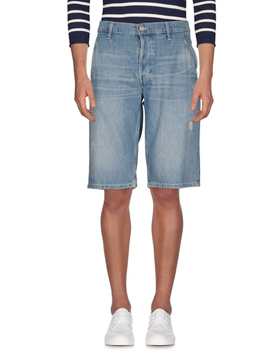 Wrangler Denim Shorts In Blue