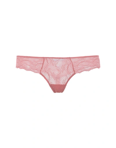 Eberjey Thongs In Pastel Pink