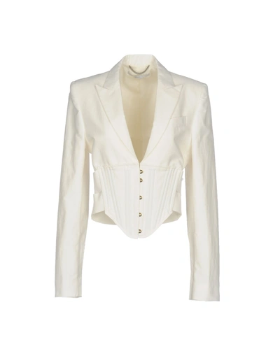 Stella Mccartney Sartorial Jacket In White