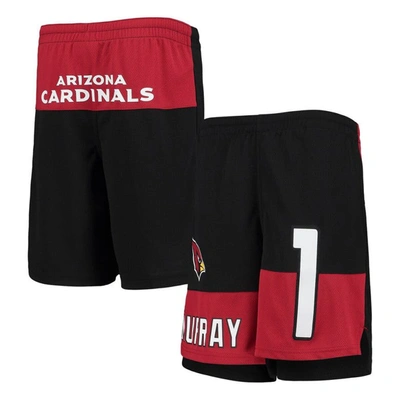 Outerstuff Kids' Big Boys Kyler Murray Black Arizona Cardinals Name And Number Player Shorts