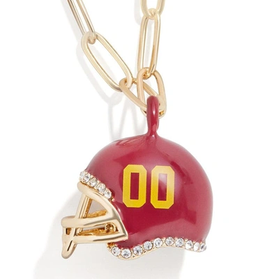 Baublebar Washington Football Team Helmet Charm Necklace In Gold