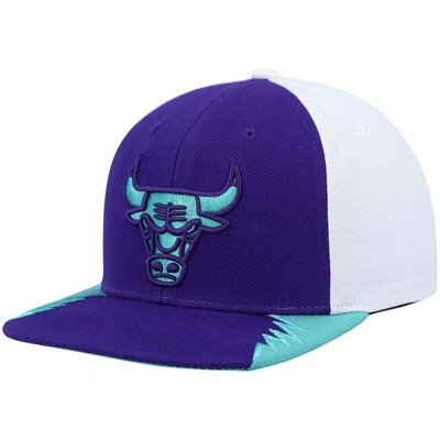 Mitchell & Ness Men's  Purple Chicago Bulls Day 5 Snapback Hat