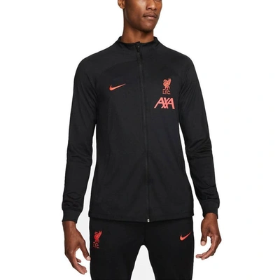 Nike Black Liverpool Performance Strike Track Full-zip Jacket