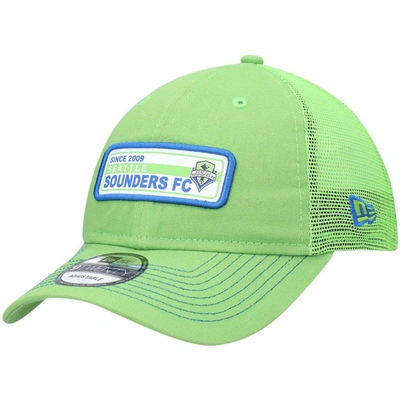 New Era Rave Green Seattle Sounders Fc Established 9twenty Snapback Hat