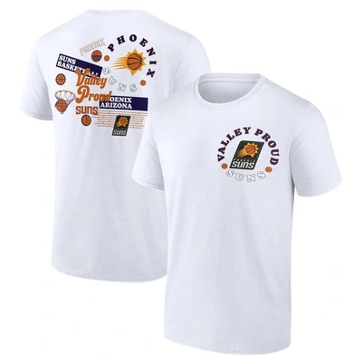 Fanatics Branded White Phoenix Suns Street Collective T-shirt