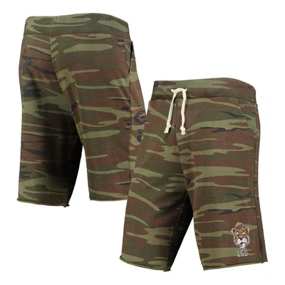 Alternative Apparel Camo  Lsu Tigers Victory Lounge Shorts