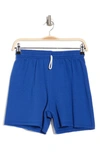 Bella+canvas Cutoff Sweat Shorts In Sapphire