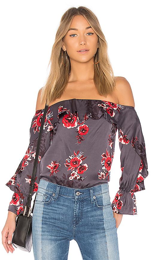 Lovers & Friends Addie Off The Shoulder Blouse In Blue | ModeSens