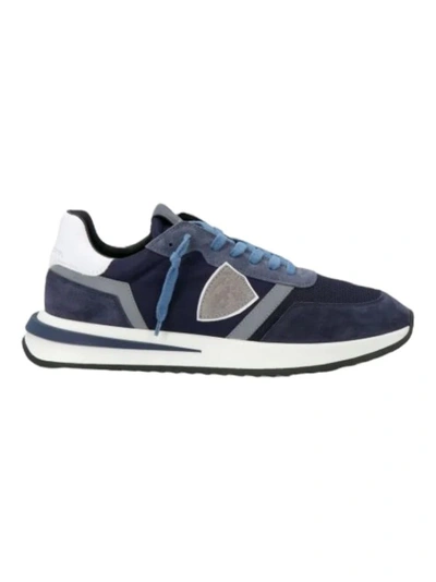 Philippe Model Tropez 2.1 - Bleu Sneaker Running In Blue