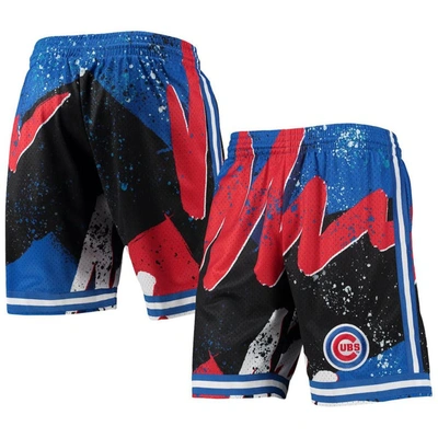 Mitchell & Ness Men's  Royal Chicago Cubs Hyper Hoops Shorts