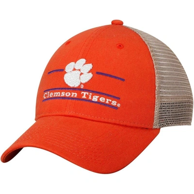 The Game Orange Clemson Tigers Logo Bar Trucker Adjustable Hat
