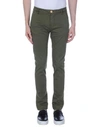 Aglini Casual Pants In Military Green