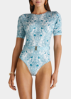 Aqua Blu Australia Eternal Brindle One-piece Swimsuit