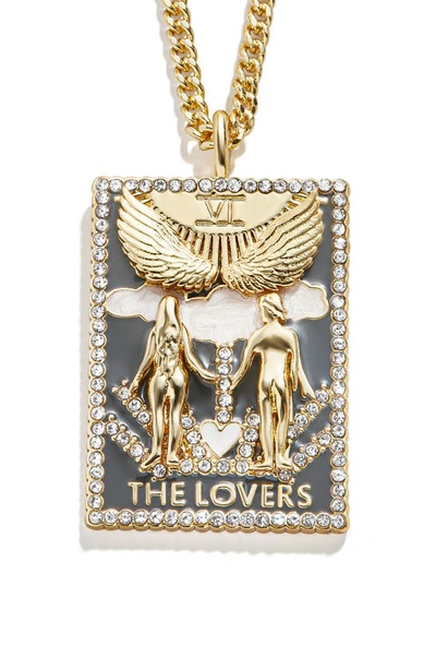 Baublebar Tarot Card Pendant Necklace, 17 In The Lovers