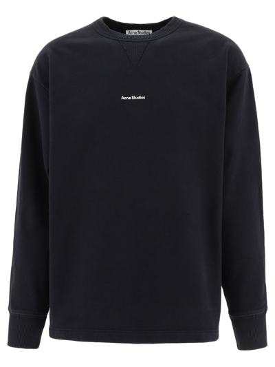 Acne Studios Men's  Black Other Materials Sweatshirt