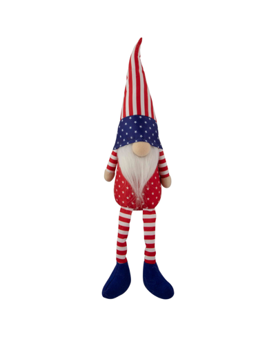 Northlight Sitting Patriotic Boy 4th Of July Gnome In Red