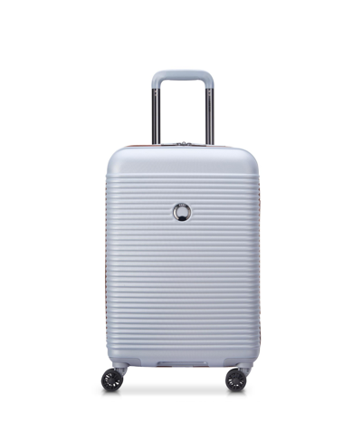 Delsey Closeout!  Freestyle 28" Expandable Spinner Upright Suitcase In Platinum