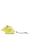 Loewe Mouse Coin Purse In Yellow