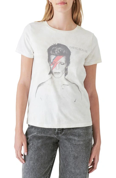 Lucky Brand Women's Bowie Cover Classic Graphic T-shirt In Multi