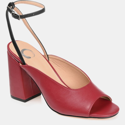 Journee Collection Collection Women's Calypso Pump In Red