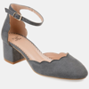 Journee Collection Edna Pump In Grey