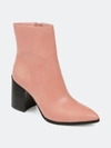 Journee Collection Collection Women's Tru Comfort Foam Kathie Bootie In Pink