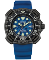 Citizen Eco-drive Men's Promaster Dive Blue Strap Watch, 47mm In Black / Blue / Navy