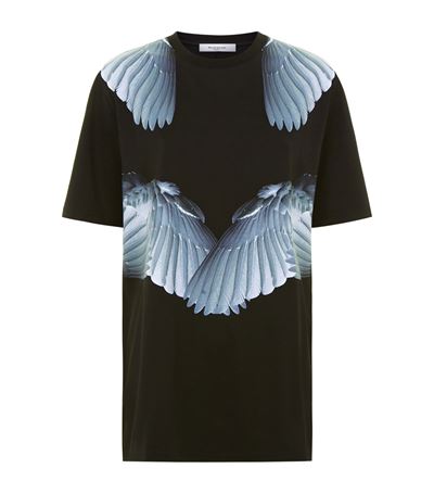Givenchy Feather Wing Print Oversized T 