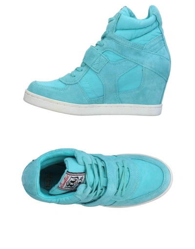 Ash Sneakers In Turquoise