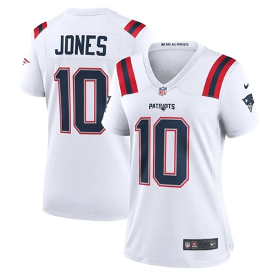 Nike Mac Jones White New England Patriots Player Game Jersey