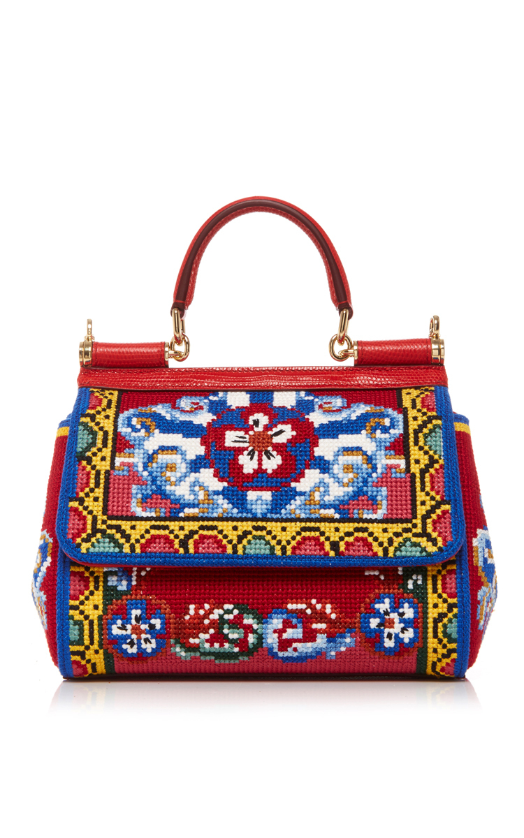 Dolce & Gabbana Mini Printed Shoulder Bag | ModeSens