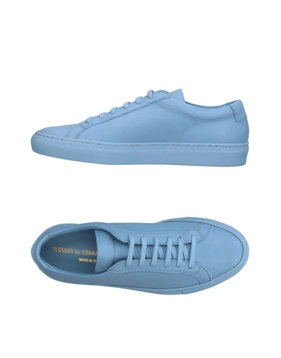 Common Projects Sneakers In Blue