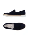 Tod's Loafers In Midnight Blue