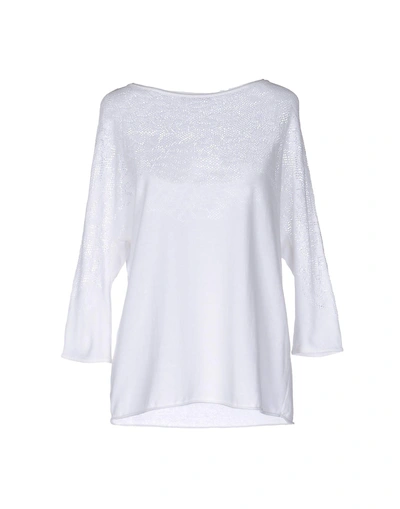 Kangra Cashmere Sweater In White